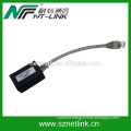 1-port RJ45 male -RJ45 Female STP ISDN Adaptor (ISDN Adapter)